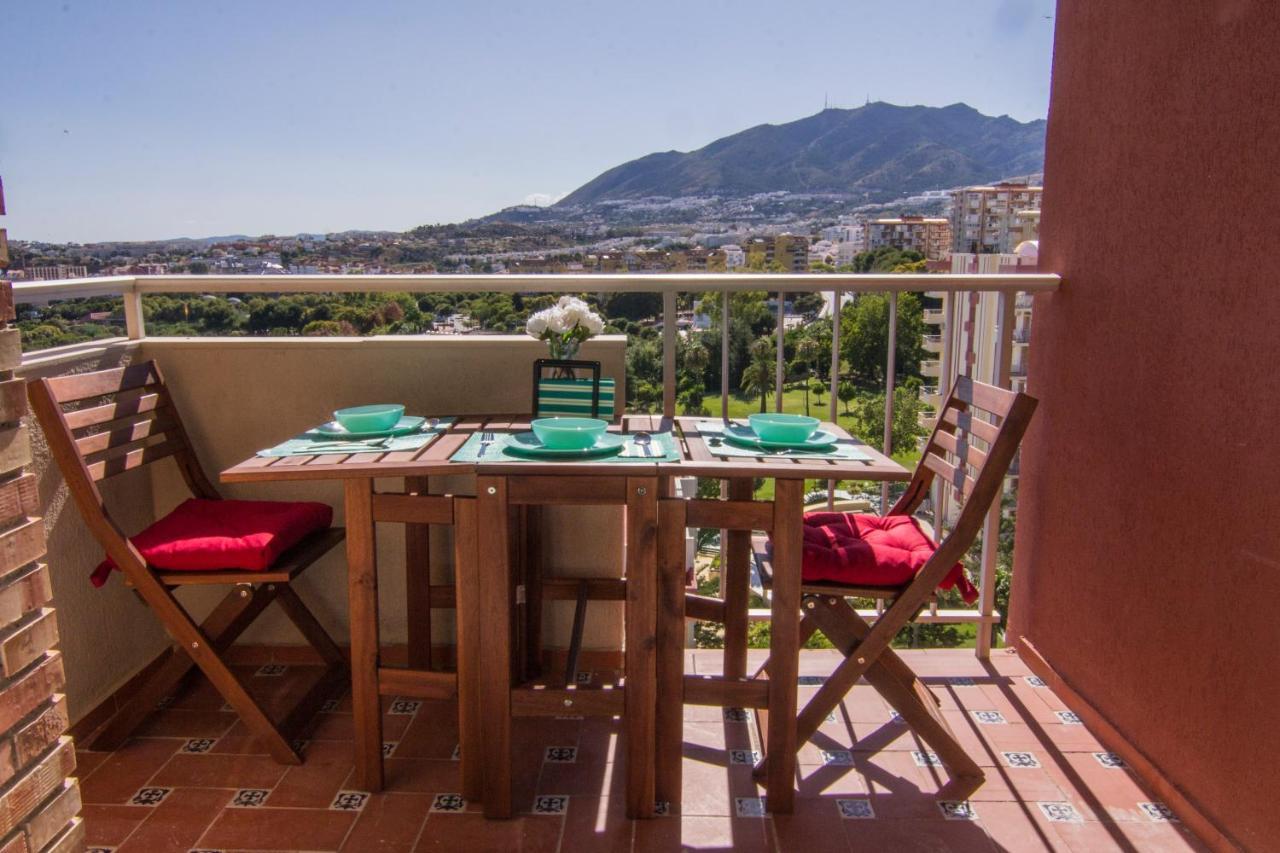 Benalmadena Estudio Jjupiter 250 M Del Mar Con Vistas Al Mar Piscinas Kültér fotó
